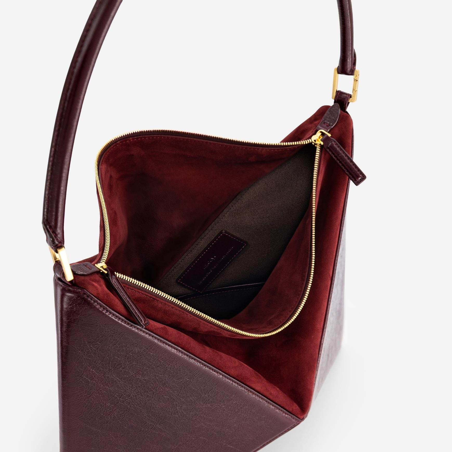 Flex Hobo - Crinkled Bordeaux