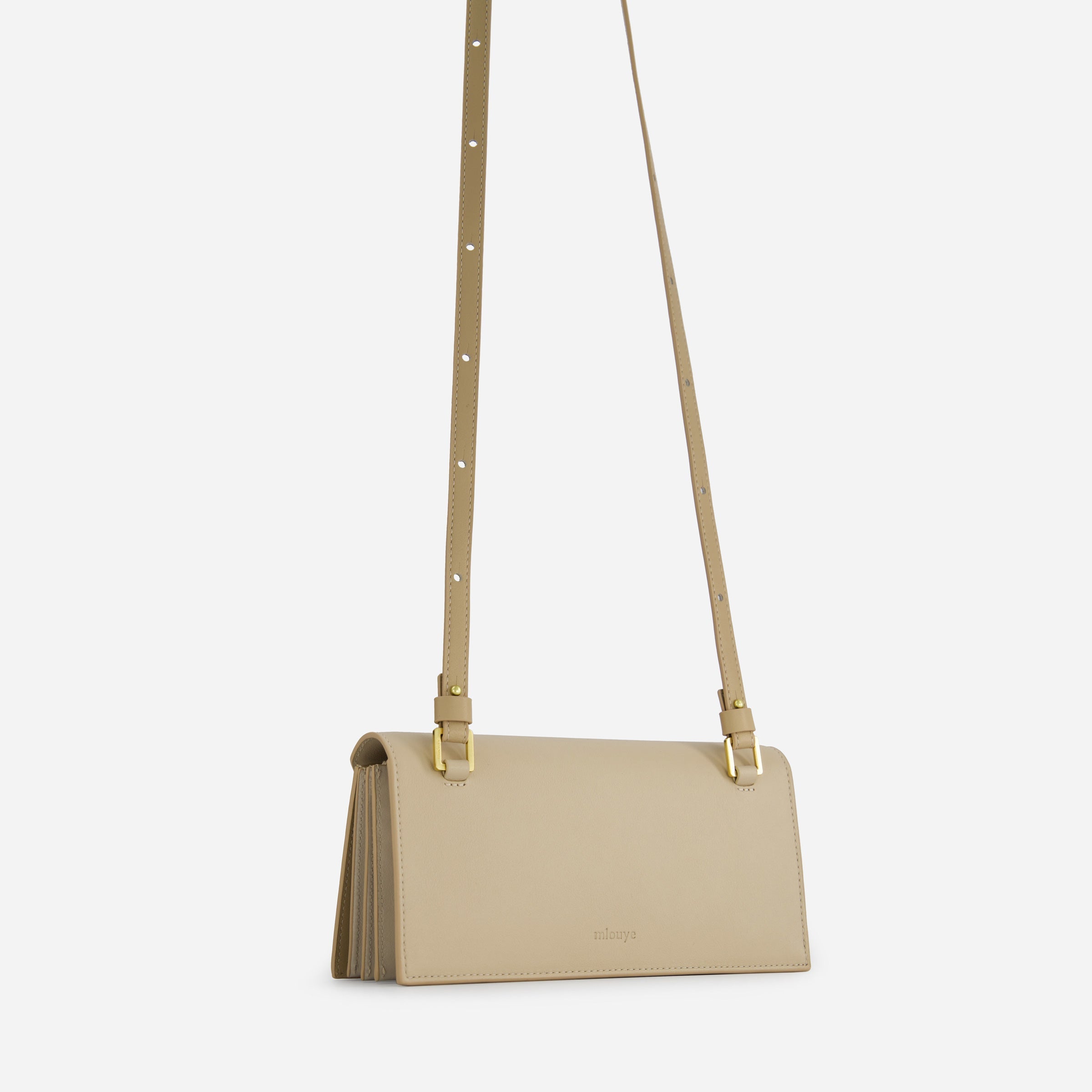 Naomi Long Purse - Vanilla